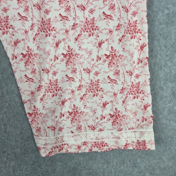 Laura Ashley Medium Sleeveless Floral 2 piece Pajama Set - Picture 7 of 16